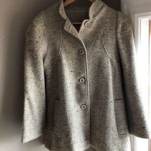Vintage made in Canada tweed wool blend jacket